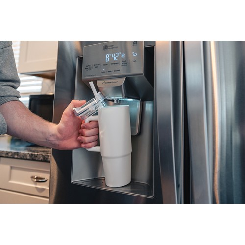 white Vaso Tana RCS plástico reciclado 750 ml