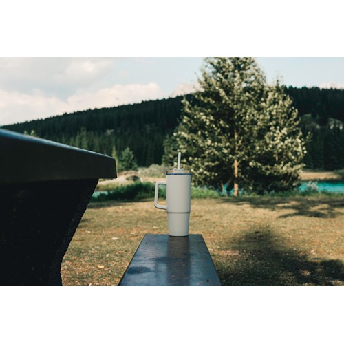 white Vaso Tana RCS plástico reciclado 750 ml