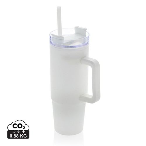 white Vaso Tana RCS plástico reciclado 750 ml