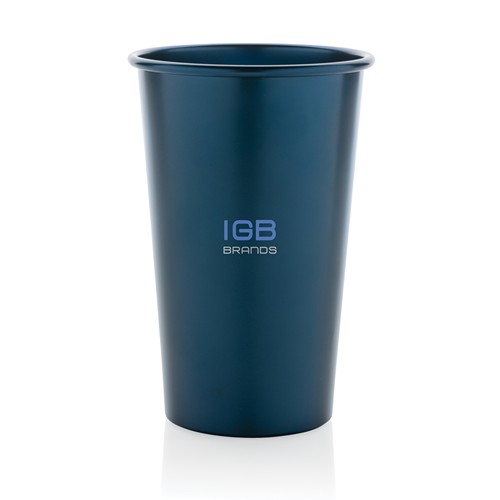 azul marino Vaso ligero Alo RCS aluminio reciclado 450 ml