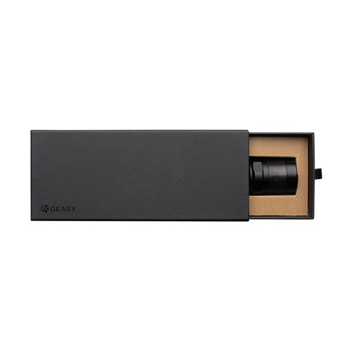 black Linterna para coche de aluminio reciclado Gear X RCS