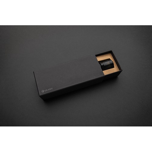 black Linterna para coche de aluminio reciclado Gear X RCS