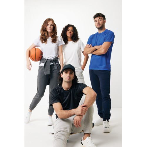 gris claro Camiseta IQONIQ Tikal poliéster reciclado secado rápido