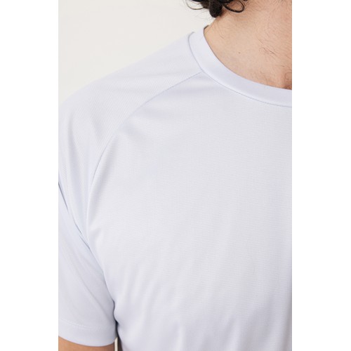gris claro IQONIQ Tikal Camiseta Deportiva Poliéster Reciclado