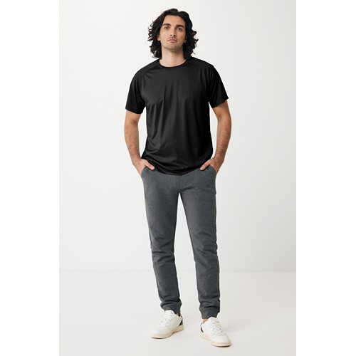 black IQONIQ Tikal Camiseta Deportiva Poliéster Reciclado