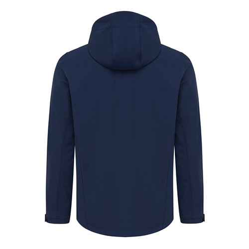 azul marino IQONIQ Makalu Chaqueta ShoftShell Hombre Poliéster Reciclado