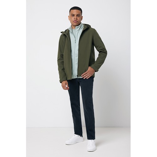 Veste homme soft shell en polyester recyclé IQONIQ Makalu - 6