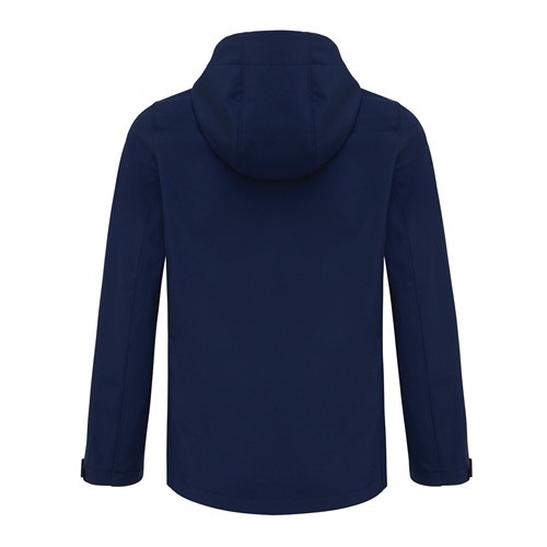 azul marino IQONIQ Makalu Chaqueta ShoftShell Mujer Poliéster Reciclado