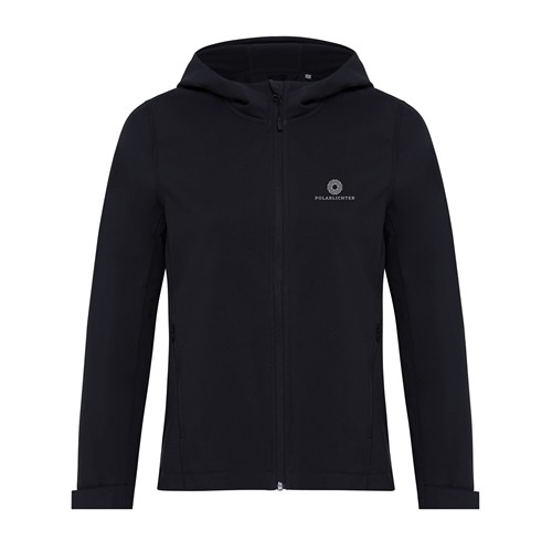 black IQONIQ Makalu Chaqueta ShoftShell Mujer Poliéster Reciclado