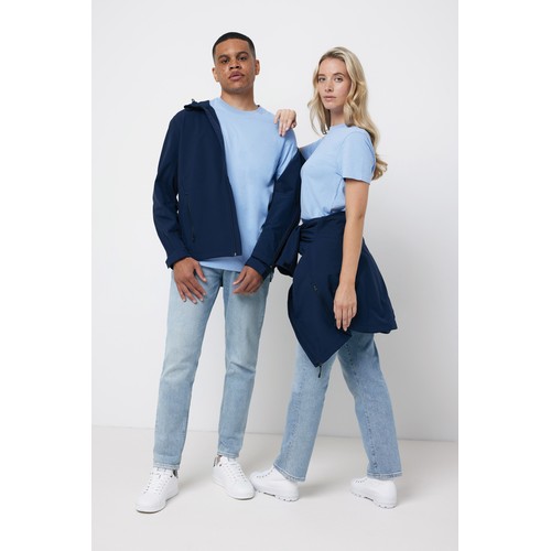 azul marino Chaqueta Makalu de poliéster reciclado para mujer IQONIQ