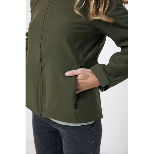 Veste femme soft shell en polyester recyclé IQONIQ Makalu - 11