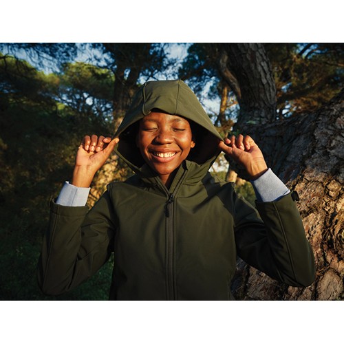 Veste femme soft shell en polyester recyclé IQONIQ Makalu - 13