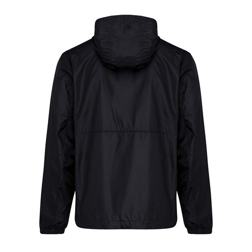 black IQONIQ Logan Chaqueta Corta Vientos Poliéster Reciclado