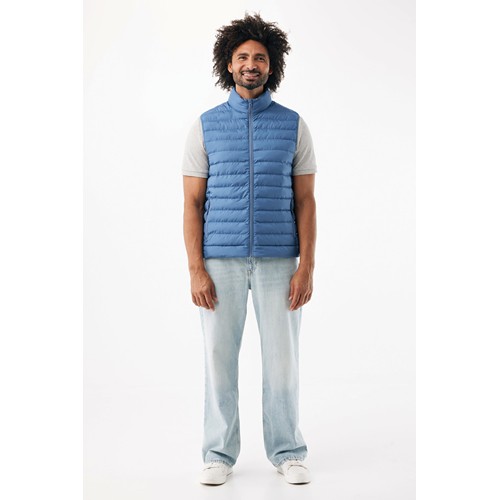 azul pato IQONIQ Meru Chaleco Hombre Poliéster Reciclado