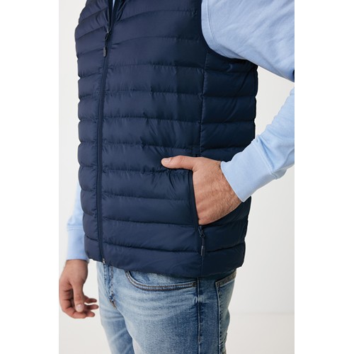azul marino IQONIQ Meru Chaleco Hombre Poliéster Reciclado