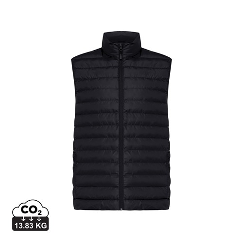 black IQONIQ Meru Chaleco Hombre Poliéster Reciclado