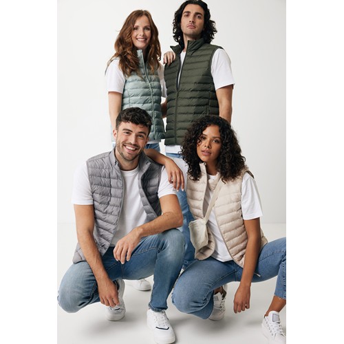 beis IQONIQ Meru Chaleco Mujer Poliester Reciclado