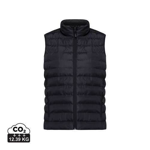 black IQONIQ Meru Chaleco Mujer Poliester Reciclado