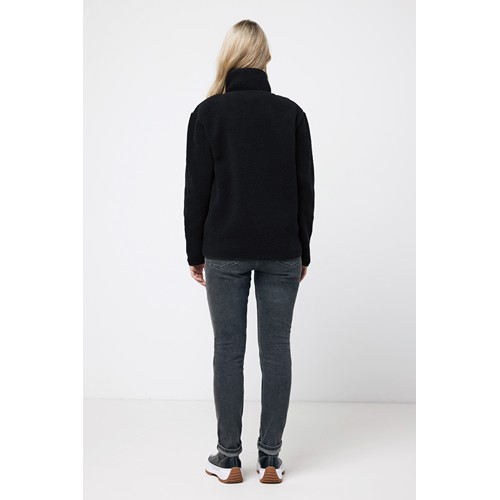 black IQONIQ Diran Chaqueta Polar Poliéster Reciclado