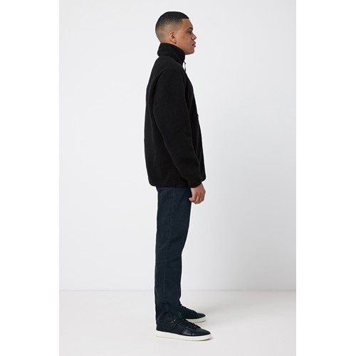 black IQONIQ Diran Chaqueta Polar Poliéster Reciclado