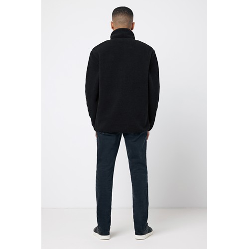 black IQONIQ Diran Chaqueta Polar Poliéster Reciclado