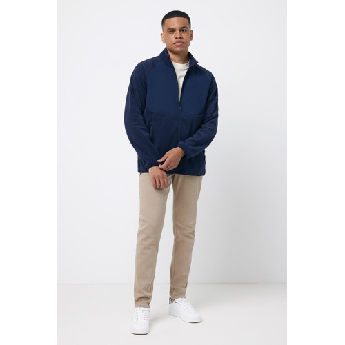 azul marino Chaqueta Talung cremallera de poliéster reciclado IQONIQ