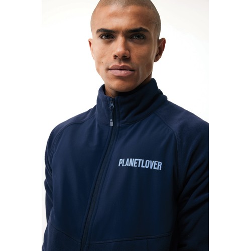 azul marino Chaqueta Talung cremallera de poliéster reciclado IQONIQ