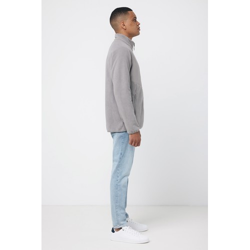 gris tormenta Chaqueta Talung cremallera de poliéster reciclado IQONIQ