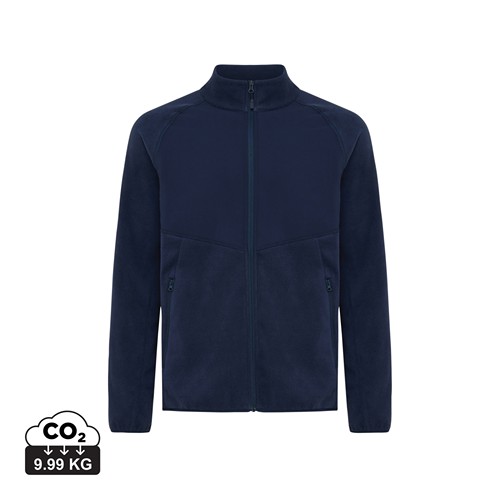 azul marino IQONIQ Talung Chaqueta Cremallera/Paneles Microfibra Poliést