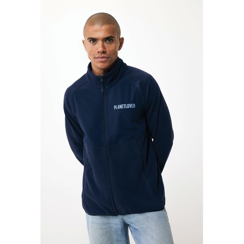 azul marino Chaqueta Talung cremallera de poliéster reciclado IQONIQ