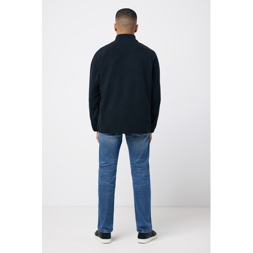 black Chaqueta Talung cremallera de poliéster reciclado IQONIQ