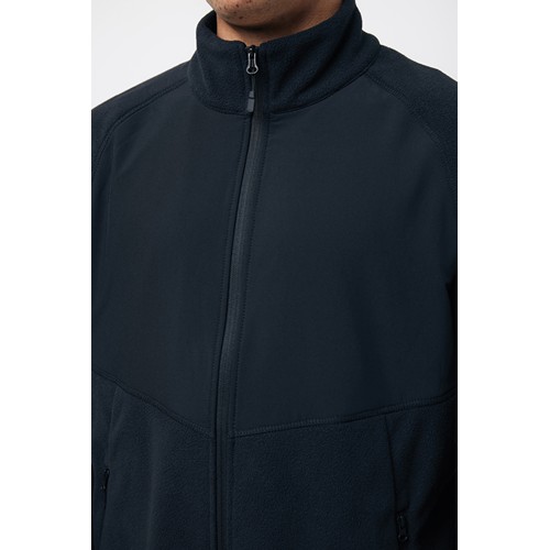 black IQONIQ Chaqueta Talung cremallera microfibra poliéster