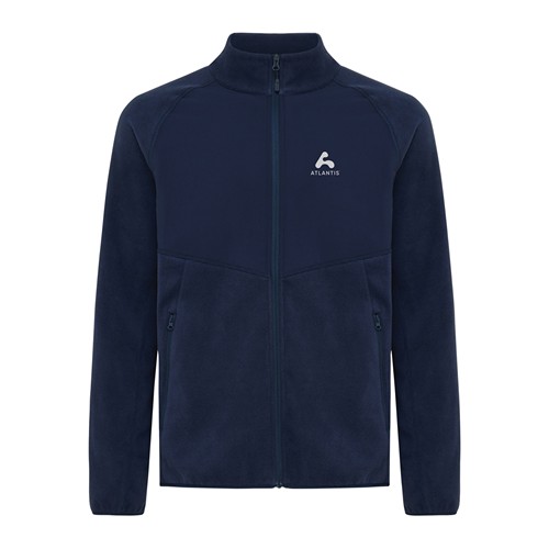 azul marino IQONIQ Chaqueta Talung cremallera microfibra poliéster