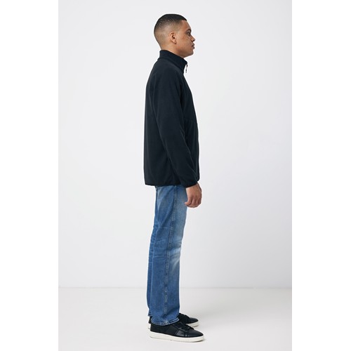 black IQONIQ Talung Chaqueta Cremallera/Paneles Microfibra Poliést