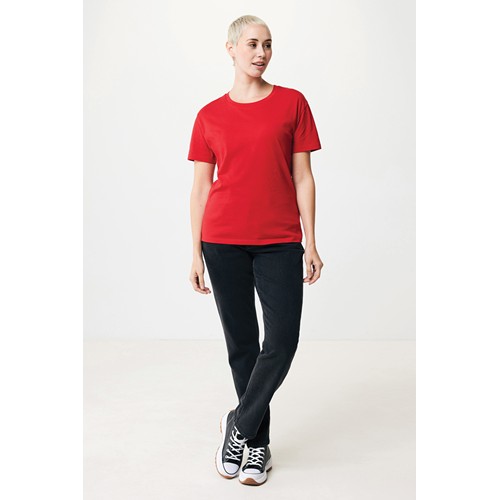 red IQONIQ Yala Camiseta Mujer Light Weight Algodón Reciclado