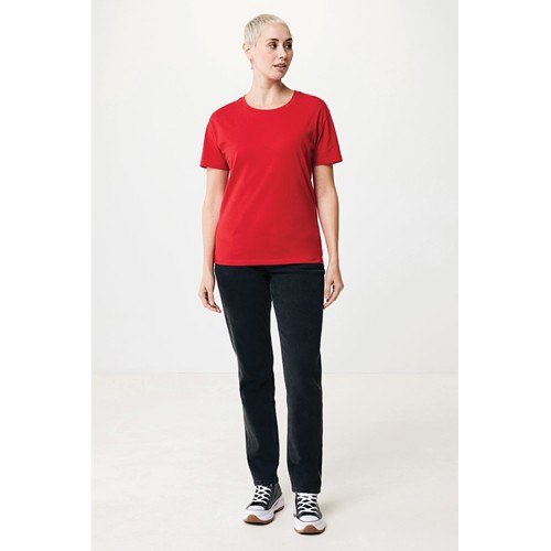 red IQONIQ Yala Camiseta Mujer Light Weight Algodón Reciclado