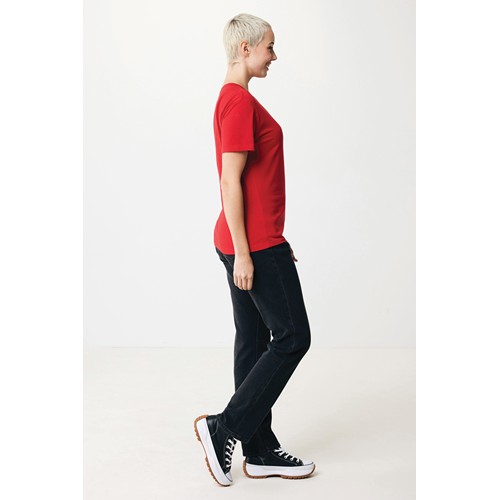 red IQONIQ Yala Camiseta Mujer Light Weight Algodón Reciclado