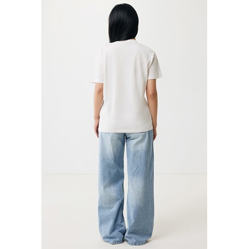 marfil IQONIQ Yala Camiseta Mujer Light Weight Algodón Reciclado