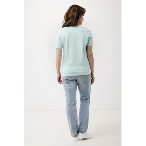 verde menta IQONIQ Yala Camiseta Mujer Light Weight Algodón Reciclado