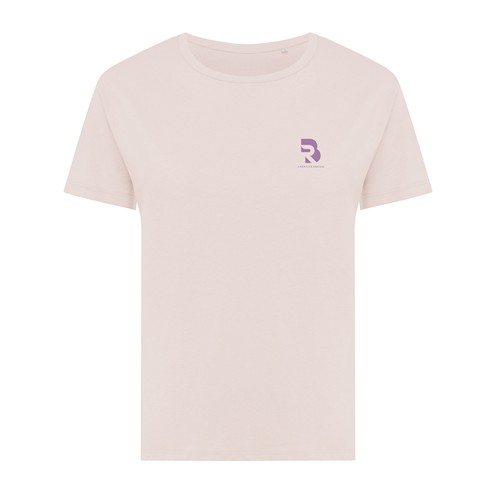 pink IQONIQ Yala Camiseta Mujer Light Weight Algodón Reciclado