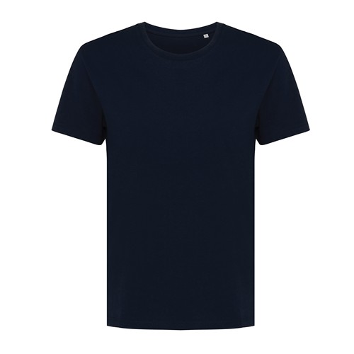 azul marino IQONIQ Yala Camiseta Mujer Light Weight Algodón Reciclado