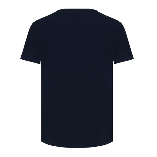 azul marino IQONIQ Yala Camiseta Mujer Light Weight Algodón Reciclado