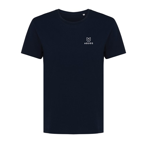 azul marino IQONIQ Yala Camiseta Mujer Light Weight Algodón Reciclado