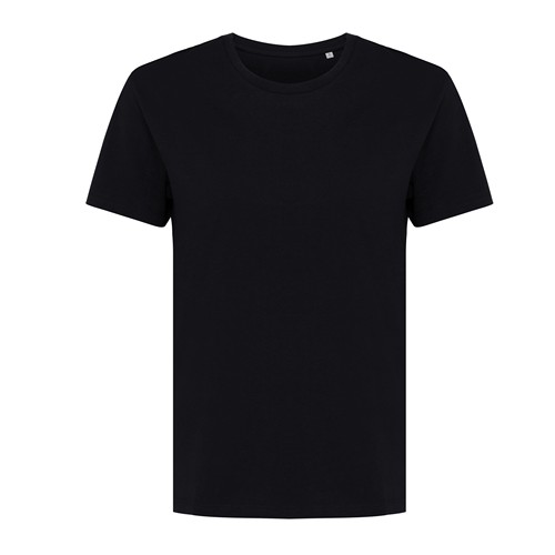 black IQONIQ Yala Camiseta Mujer Light Weight Algodón Reciclado