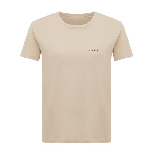 arena Camiseta mujer IQONIQ Yala algodón reciclado