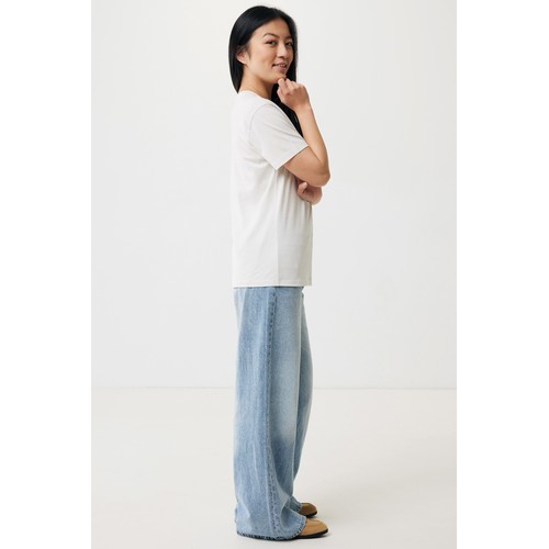 marfil Camiseta mujer IQONIQ Yala algodón reciclado