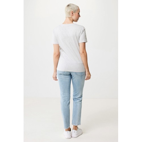 moteado gris claro Camiseta mujer IQONIQ Yala algodón reciclado