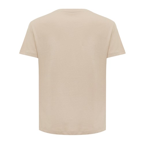 arena IQONIQ Yala Camiseta Mujer Light Weight Algodón Reciclado