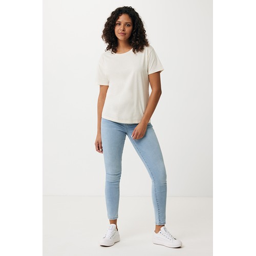 natural IQONIQ Yala Camiseta Mujer Light Weight Algodón Reciclado
