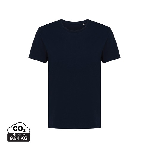 azul marino IQONIQ Yala Camiseta Mujer Light Weight Algodón Reciclado